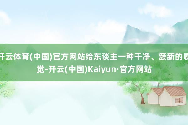 开云体育(中国)官方网站给东谈主一种干净、簇新的嗅觉-开云(中国)Kaiyun·官方网站