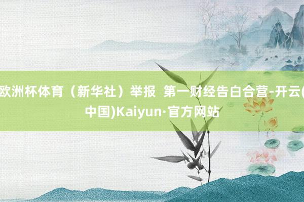 欧洲杯体育（新华社）举报  第一财经告白合营-开云(中国)Kaiyun·官方网站